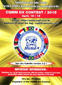 CQMM DX Contest 2015 Edition