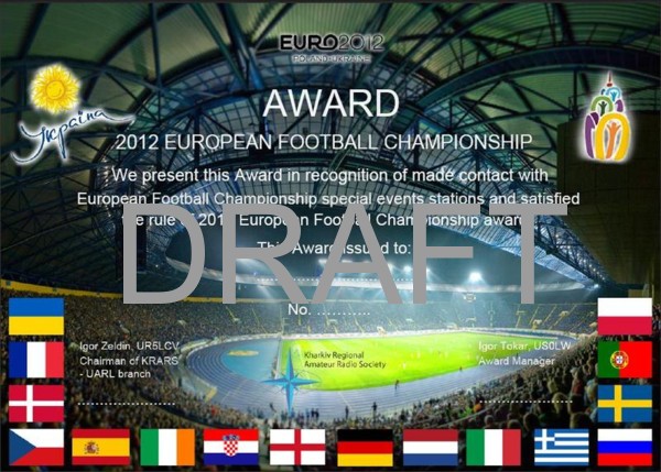 EFC2012 Award